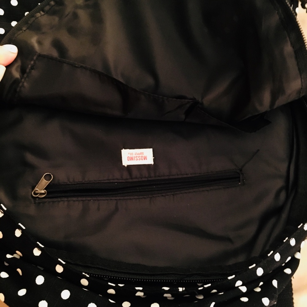 Mossimo Fabric Polka Dot Backpack - image 3